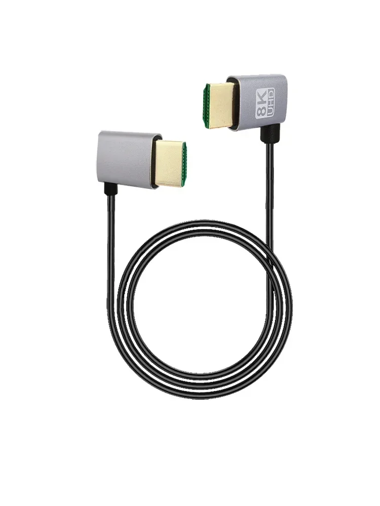 8K 90 degree HDMI 2.1V Cable Cord 8K 60Hz 4K 120Hz 48Gbps EARC ARC HDCP Ultra High Speed HDR for HD TV Laptop Projector PS4 PS5 image 3