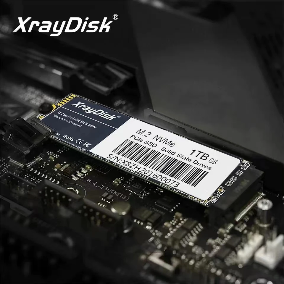 XrayDisk M.2 SSD PCIe NVME 256GB 512GB 1TB Gen 3x4 dysk półprzewodnikowy 2280 wewnętrzny dysk twardy HDD do laptopa stacjonarnego