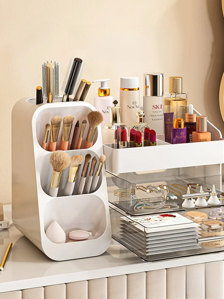 

JOJOS L PD cery Man eup Storage Box Pen Holder Cosmetic Skincare Product Organizer Bedroom Storage Solution