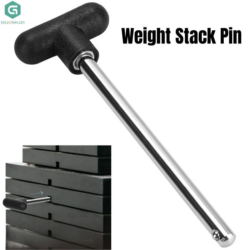 1Pc 9.5MM Weight Stack Pin Gym Pin Heavy Duty Replacement Weight Machine Pin Fitness Home Gym Universal Exercise Machine Parts