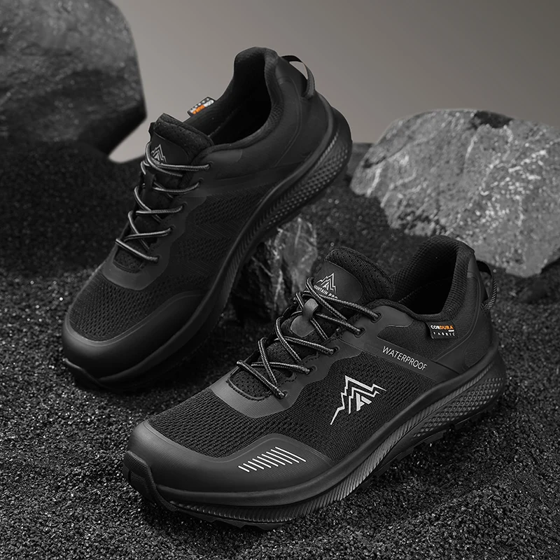 Men's Wide-Fit Walking and Jogging Shoes Comfortable, Versatile Outdoor Lightweight Waterproof Sports Casual Footwear