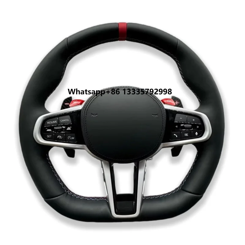 

Leather Steering Wheel Car Accessories for BMW G05 G07 G11 G12 G20 G22 G30 G80 M3 G81 G82 G83 M4 Customize Steering Wheel