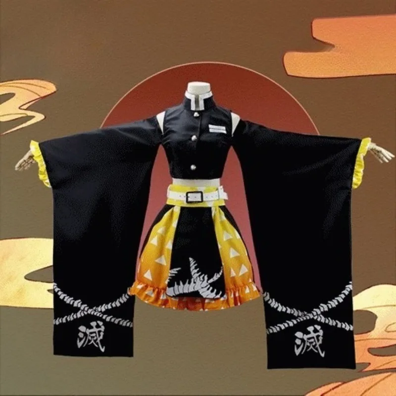 

Anime School Colorful Costumes, Ms. Xianjiro Black Uniform, Full Set of Girl Role Playing Halloween Party