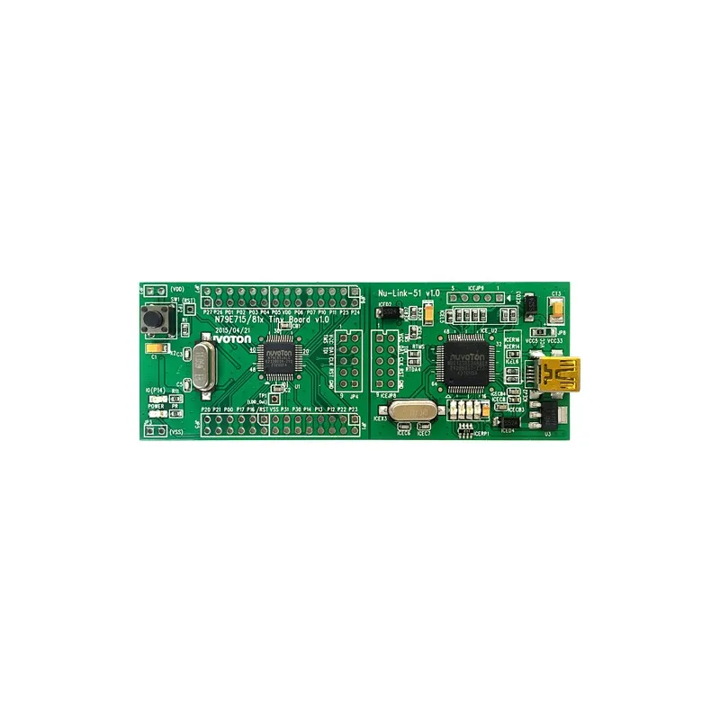 New tang 8051 single chip microcomputer  nuvoton NuTiny-SDK-N79E715 development board