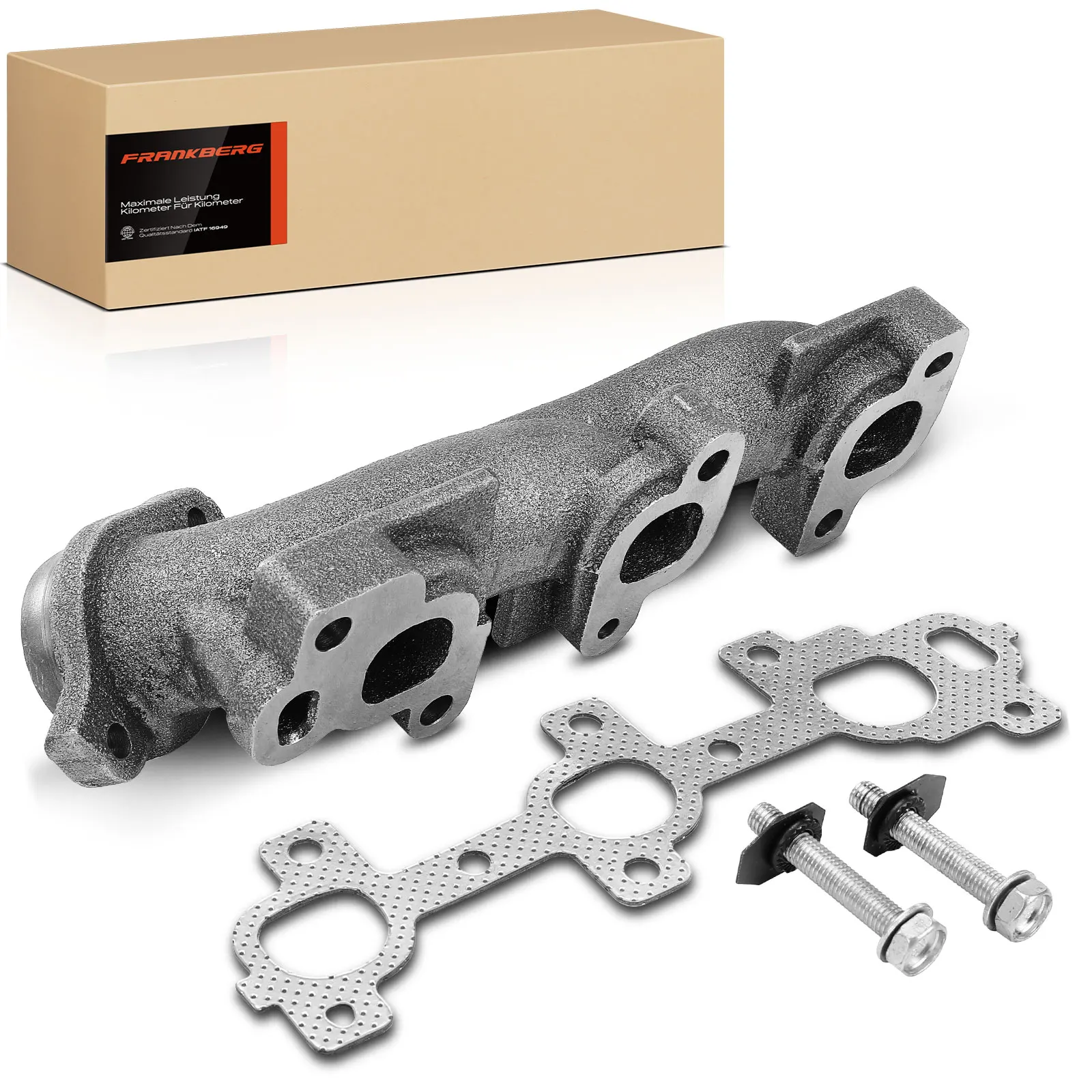 Frankberg 1x uitlaatspruitstuk uitlaatspruitstuk voor Jeep Cherokee KJ WH Commander XH XK Dodge Nitro 53013691AB 53013691AA 53013691AC