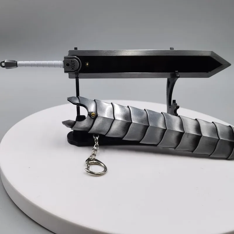 22cm Guts Dragon Slayer épée cool alliage jeu périphérique Cool épée avec épée gaine modèle ornement cadeaux jouets Collections