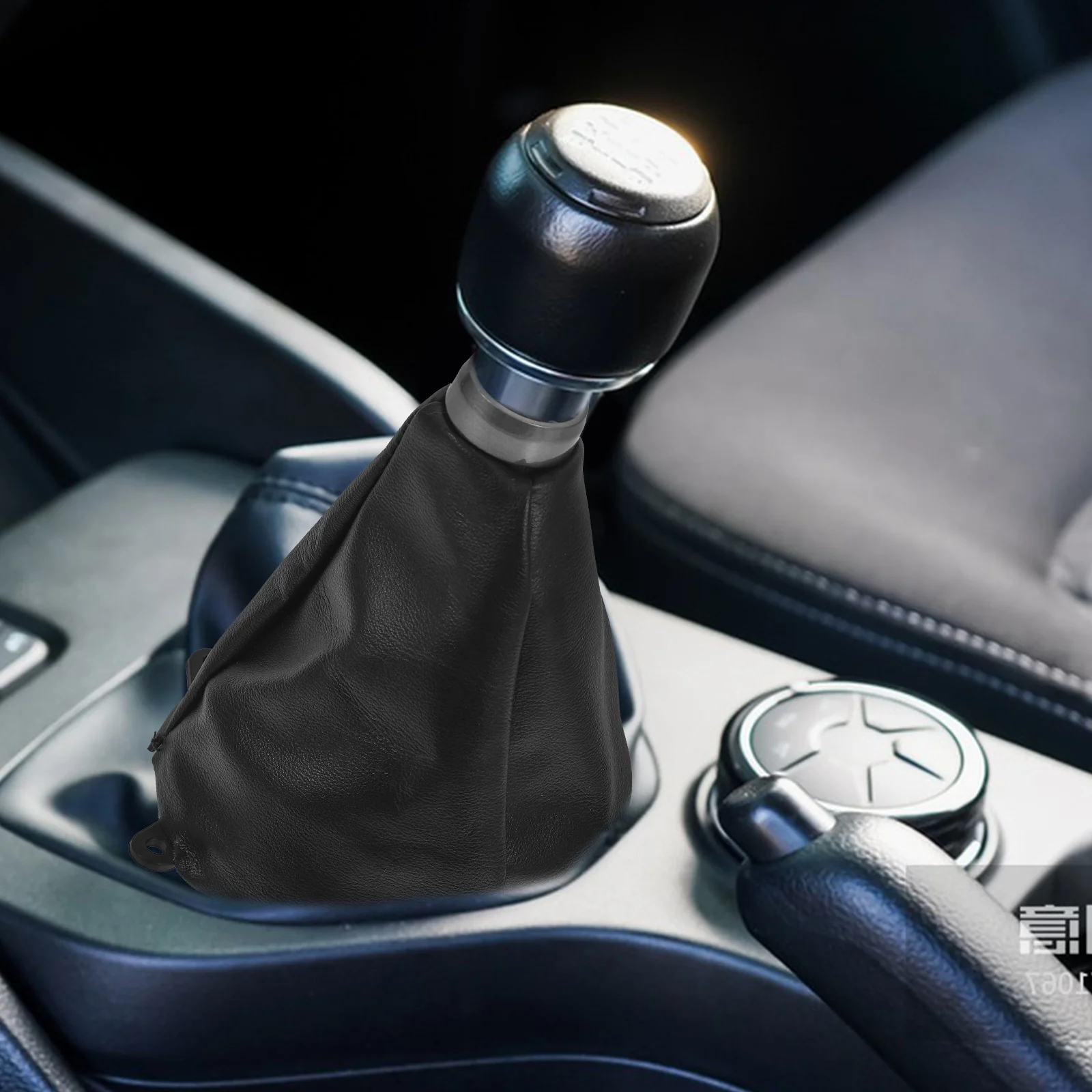 

Clear Texture Faux Shift Knob Cover Gear Shift Protector Dust Cover Car Manual Automatic Transmission Upgrade