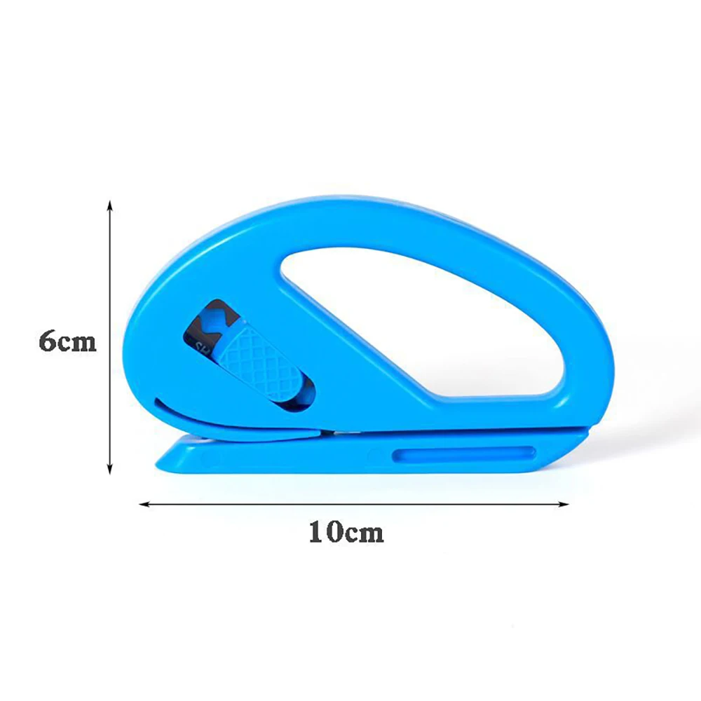 10PCS/Pack Safety Vinyl Film Cutter Knife Car Wrap Carbon Film Decals Cutting Tool Zippy Snitty Slitter Window Tint Paper Cutter