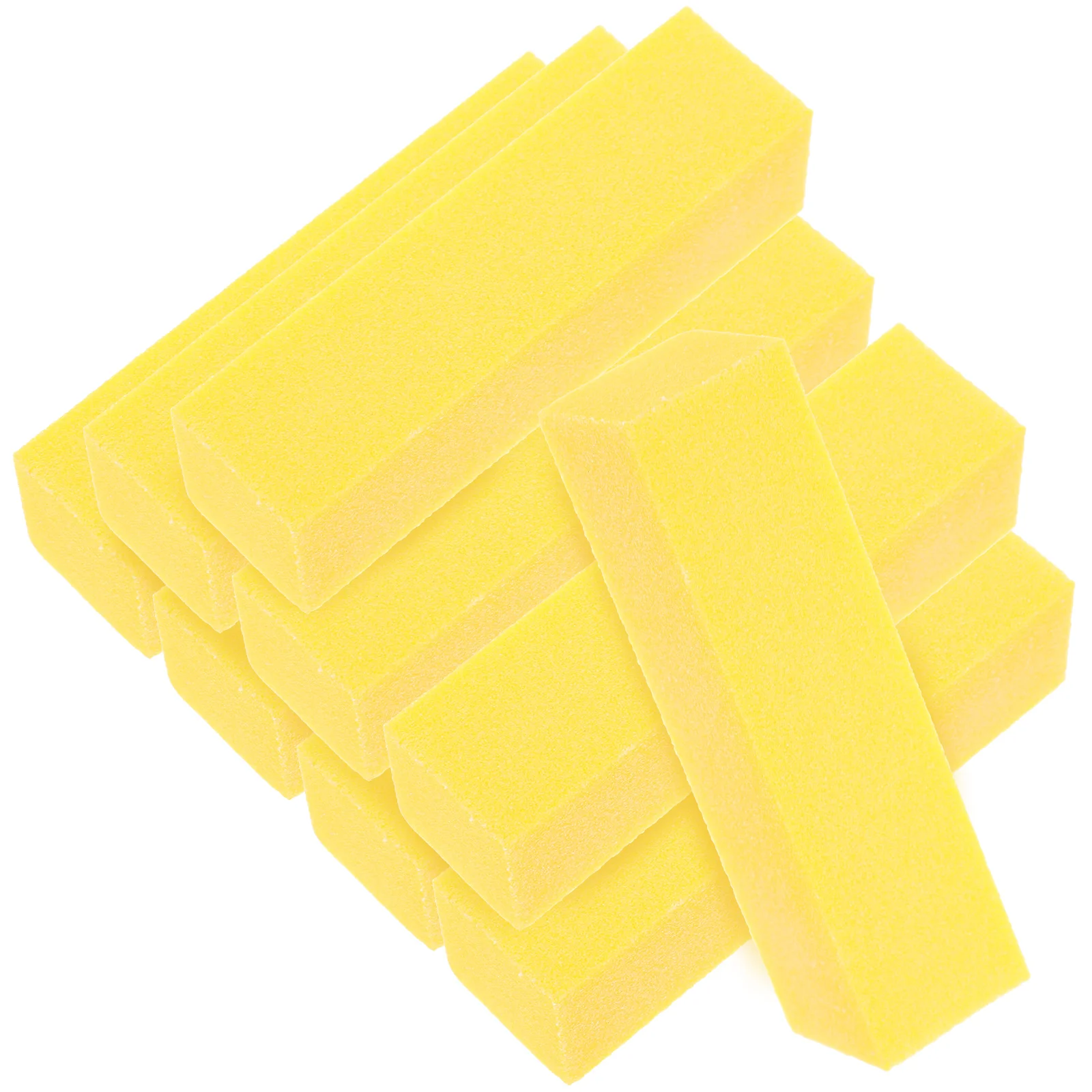 

10 Pcs Press Nails Manicure Bumper Block Tools Fingernail Files Pedicure Supplies