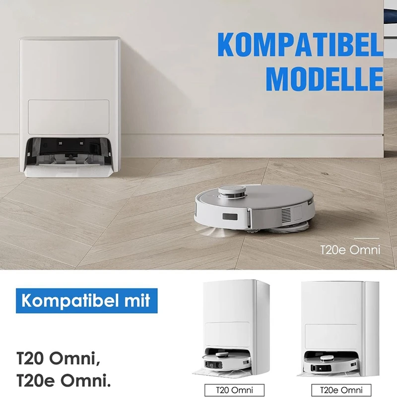 Für ecovacs deebot t20e omni/t20 omni, anti bakterielle Staubbeutel, Roboter-Staubsauger teile