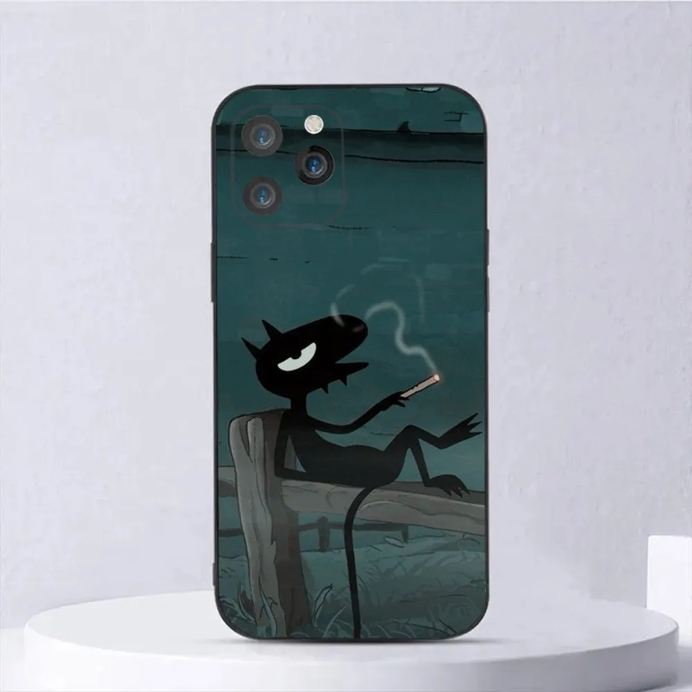 D-Disenchantments Phone Case For iPhone 15,14,13,12,11,Plus,Pro Max,XS,X,XR,SE,Mini,8,7 Soft Silicone Black Cover