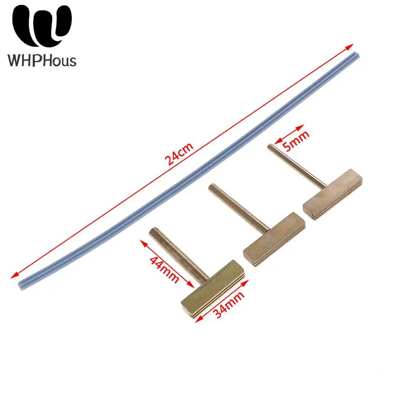 2Pcs/Set 30W 60W 40W Soldering Iron T Tip T-head,Copper T-Tips + Rubber Cable Hot Press For LCD Screen Pixel Flex Cable Repair