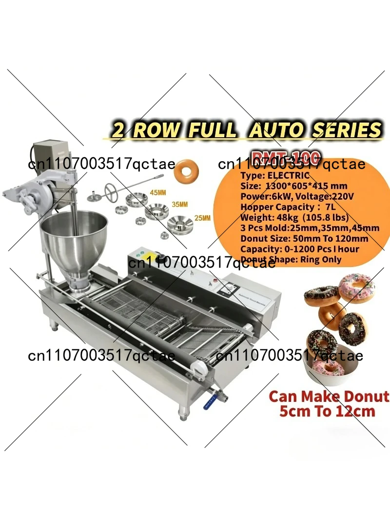 Commercial Cookie Full Donat Fried Ball Mochi Automatic Donut Machine