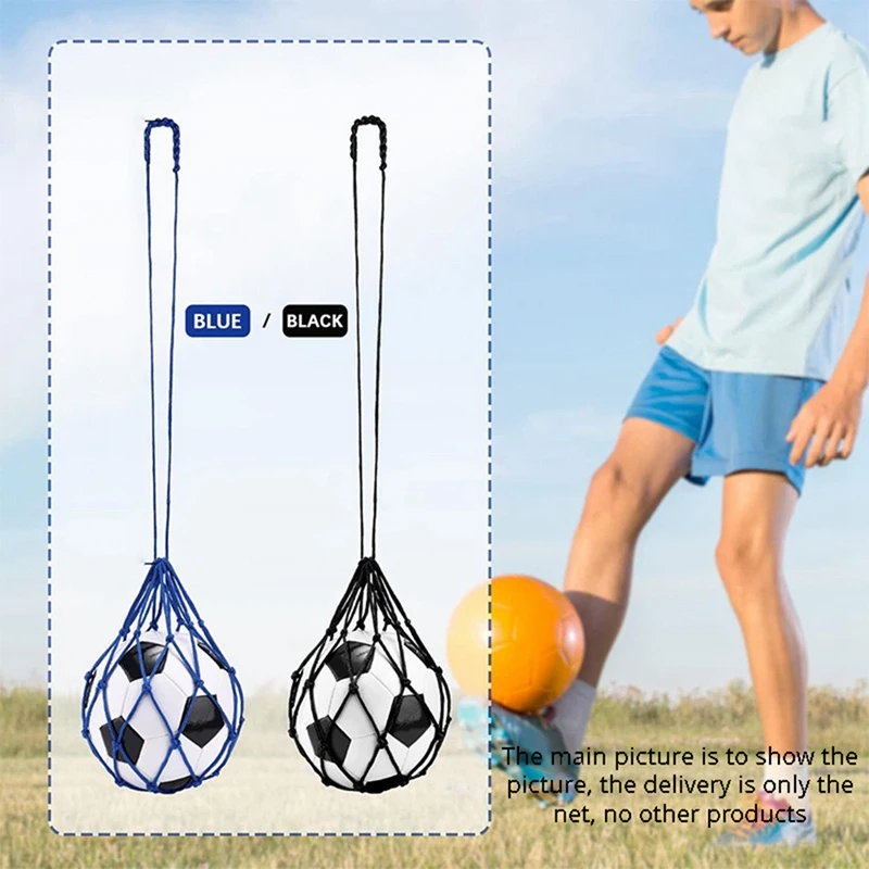 Football Ball Net Bag, Bold Encryption + Elastic Rope, Football Training Bag, Portable Ball Bag