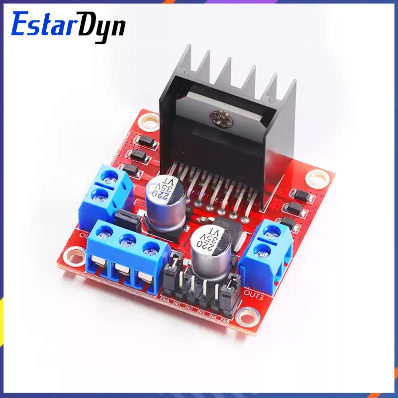 L298N Stepper Motor Driver Controller Board Dual H Bridge Module for Smart Car Power MEGA R3 Mega2560