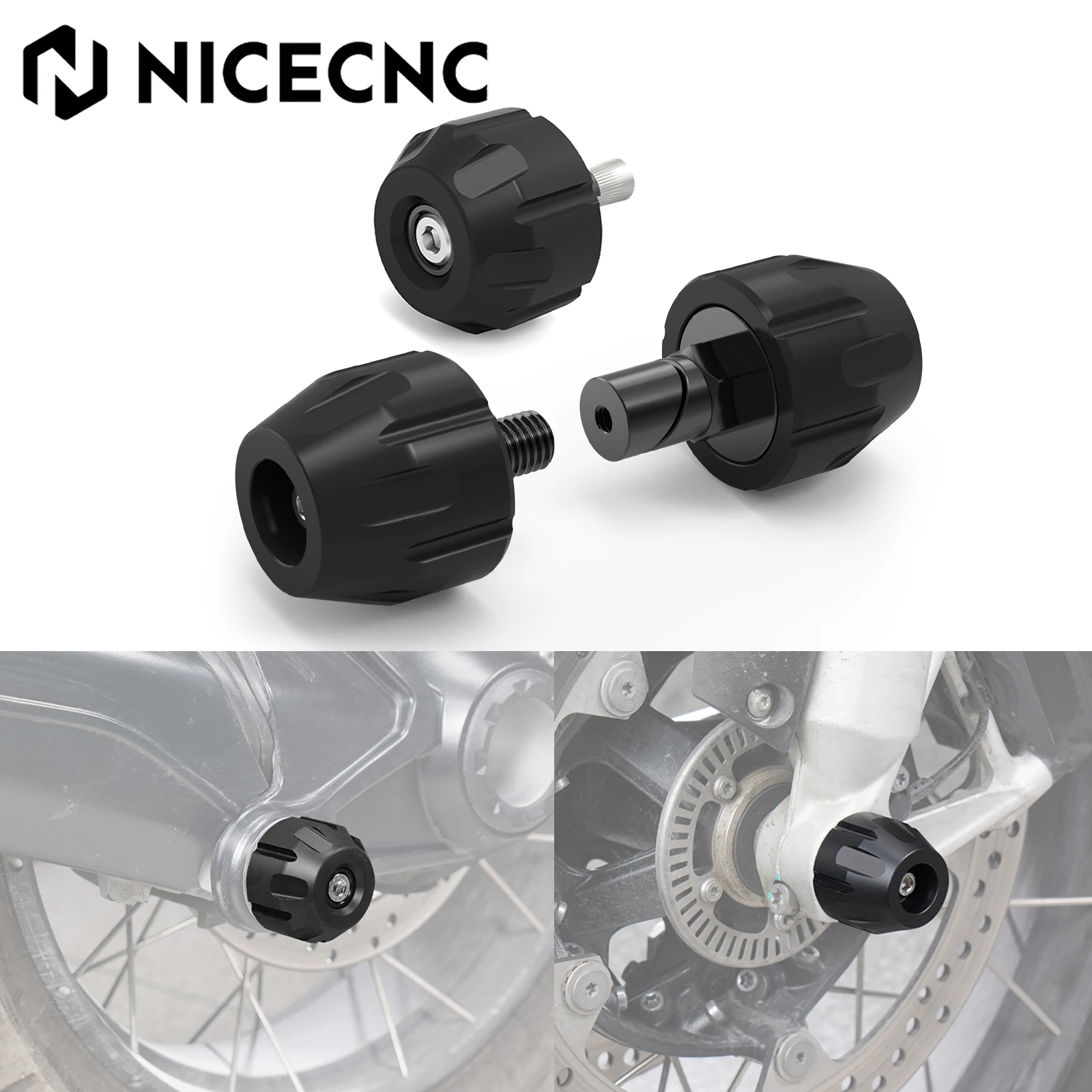 

For BMW R1250GS R 1250 GS 2019-2023 Frame Slider Front Wheel Slider Crash Guard Protector R1250GS Adventure R1250GSA R1250GS ADV