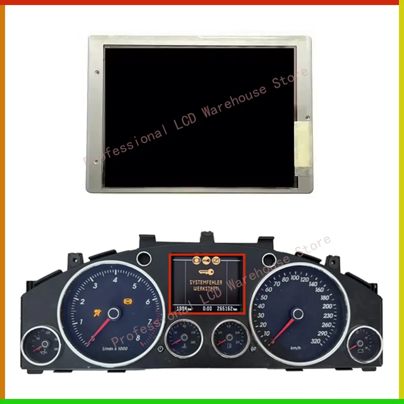 

5 inch LCD Display Screen Panel For Volkswagen Touareg SUV I (7LA/7L6) 2002-2013 Instrument cluster Screen