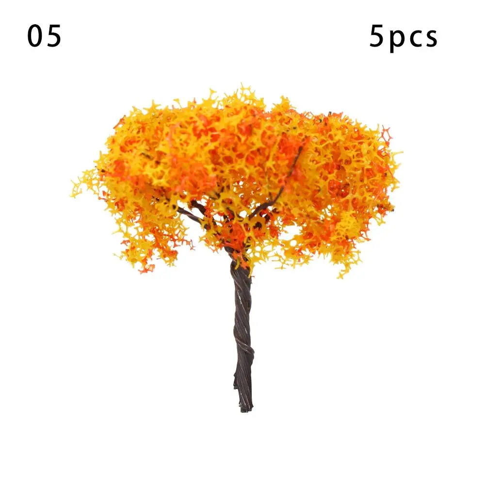 Model kolejowy do budowy krajobrazu, akcesoria, sztuczne krajobrazy, drzewa, dekoracje kolejowe, miniaturowe drzewka kwiatowe