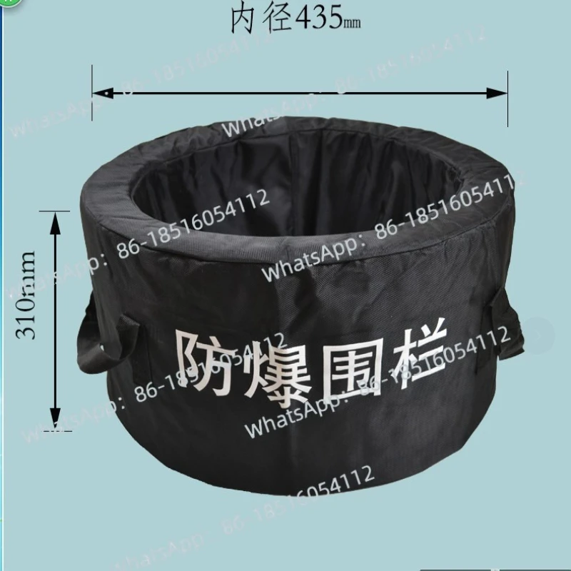 

1,2/1 двойной забор, 10-миллионное страховочное взрывозащищенное одеяло, взрывозащищенный забор, взрывозащищенный цилиндр