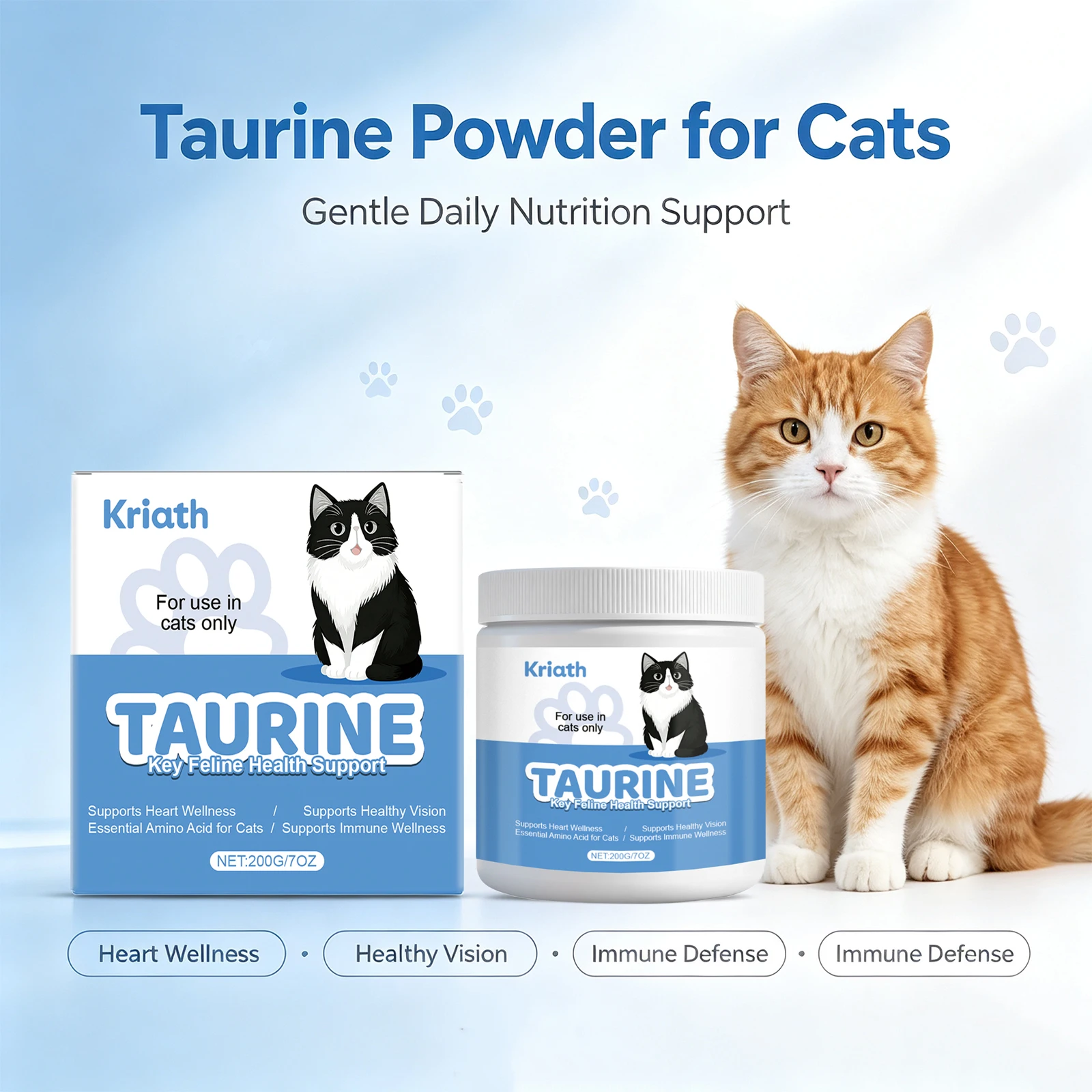 Katzen-Taurin-Pulver-Nahrungse – Nutrition & Fitness Class Bewertung und Preis