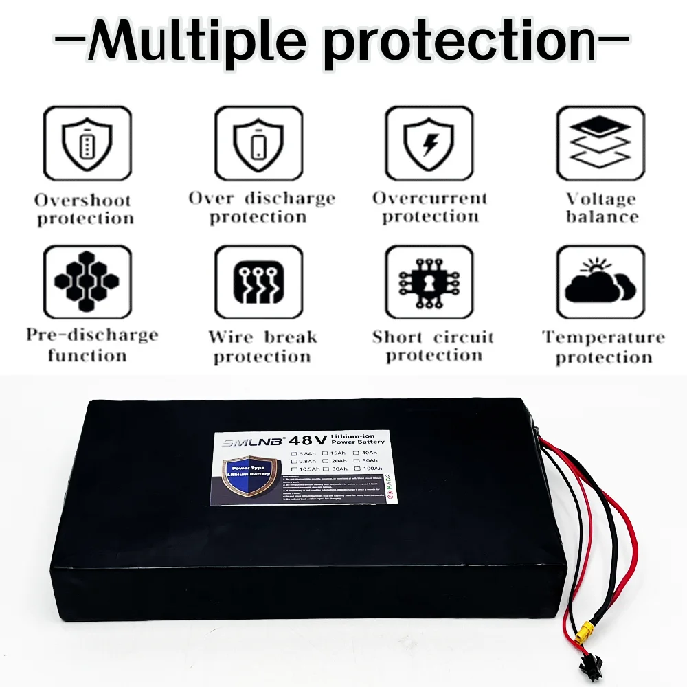 

Enhanced version Original 48V 14Ah 13S4P For Kugoo C1 Electric Scooter Powerful Motor 18650 Lithium Battery