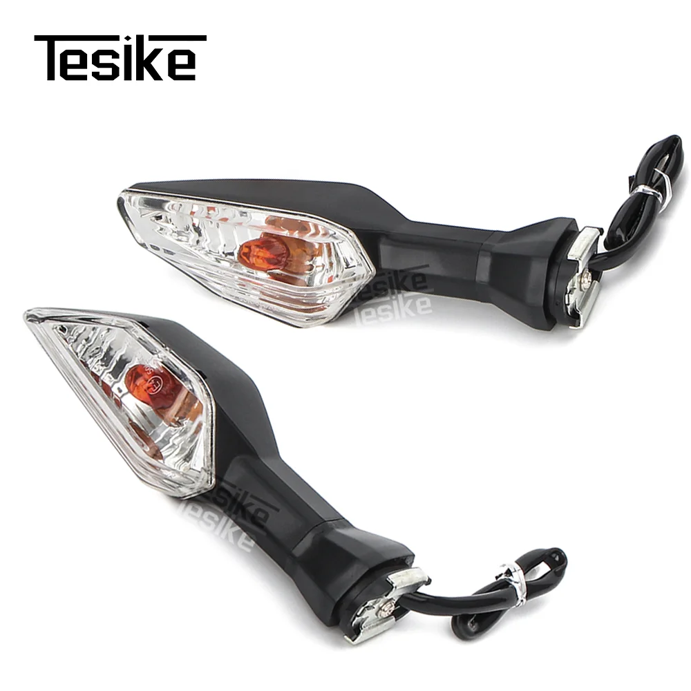 Motorcycle Turn Signals Amber Light Moto Bulb Indicators Turn Signal For Kawasaki Z1000SX NINJA 250 300 400 650 1000 ZX6R ZX10R