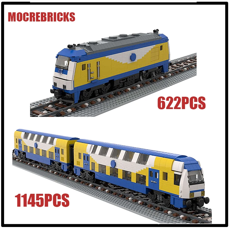 

MOC City Cargo Transport Diesel Vehicle Building Blocks Train Model Assembling Technology Bricks Toys Children's Puzzle Gifts ﻿
