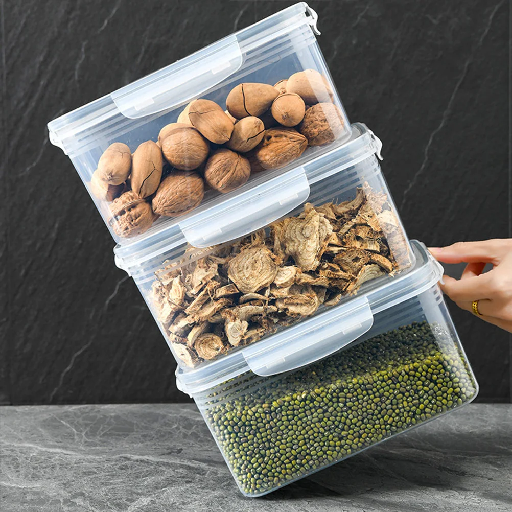 

3pcs Fruit Storage Box Set Space-Saving Refrigerator Organizer For Vegetables Fruits Kitchen Freshness Keeper Multi-Function