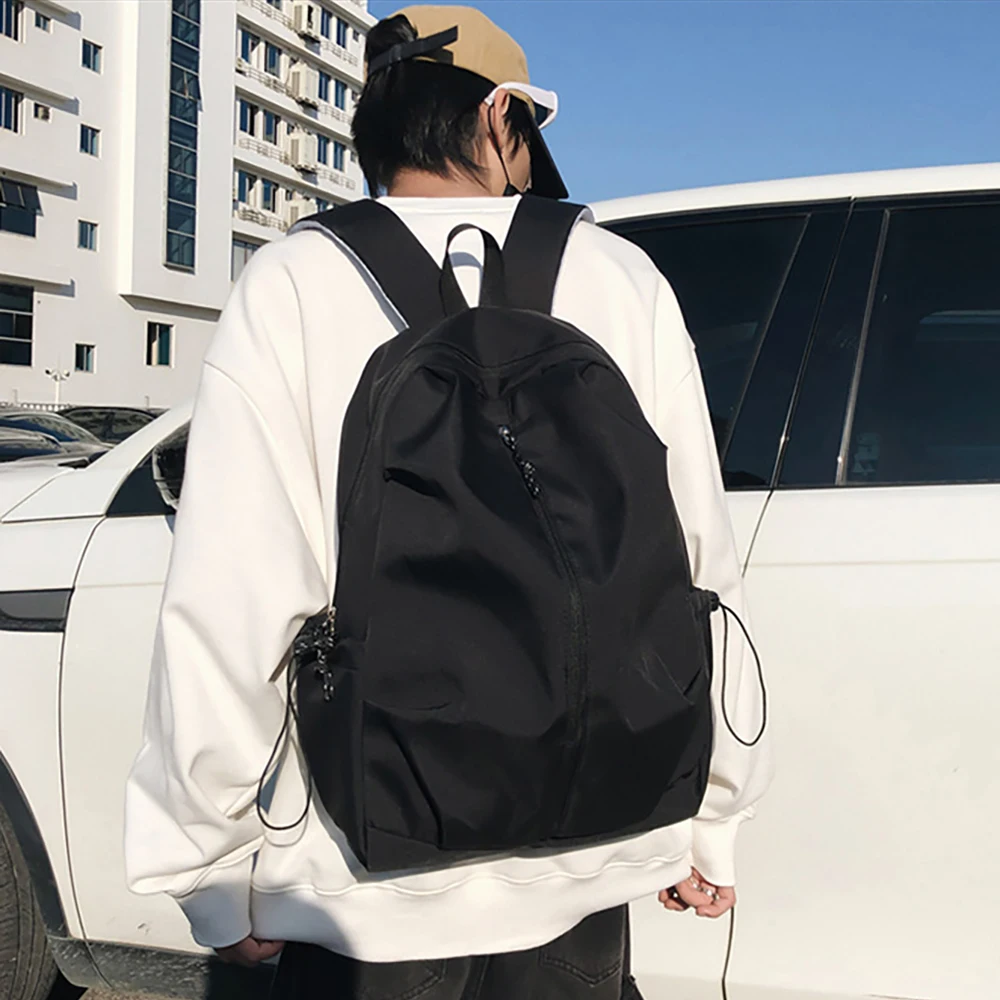 Simple and versatile backpack, new backpack for male and female students, minimalist Instagram travel backpack, computer bag
