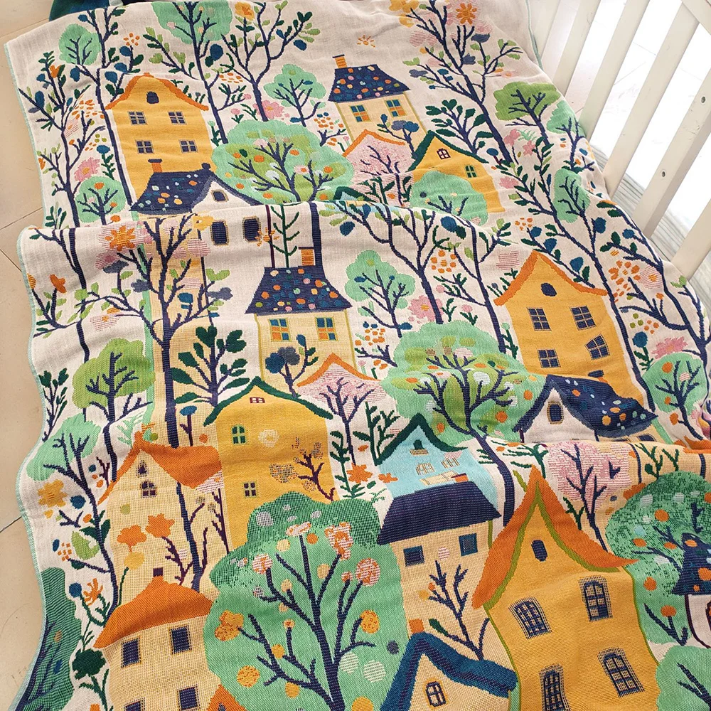 Extra Large Bath Towel Hand Quick Dry 4 Layer Cotton Gauze Pure Cotton Dish Cloth Tea Towel Bathroom Kitchen Hand Towel