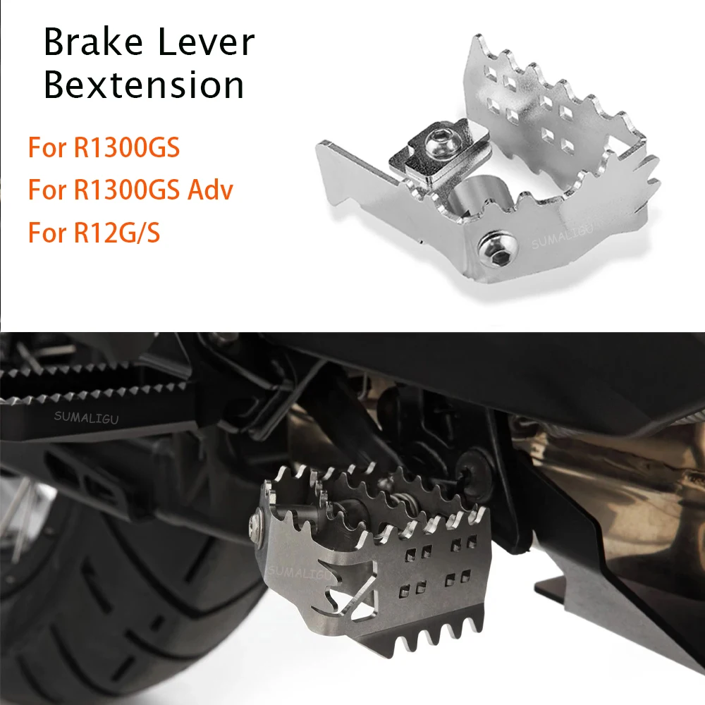 

Для BMW R1300GS R1300 GS R12G/S 2023-2025 мотоциклетный удлинитель тормозного рычага, педаль, увеличитель, удлинитель