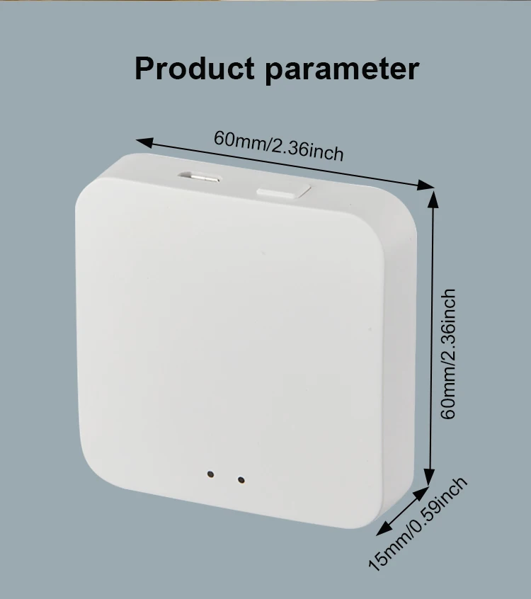 Kompatibel mit Tuya Smart Bluetooth Gateway Hub Smart Home Life Bridge Bluetooth-Fernbedienung Alexa Google – Detail 9
