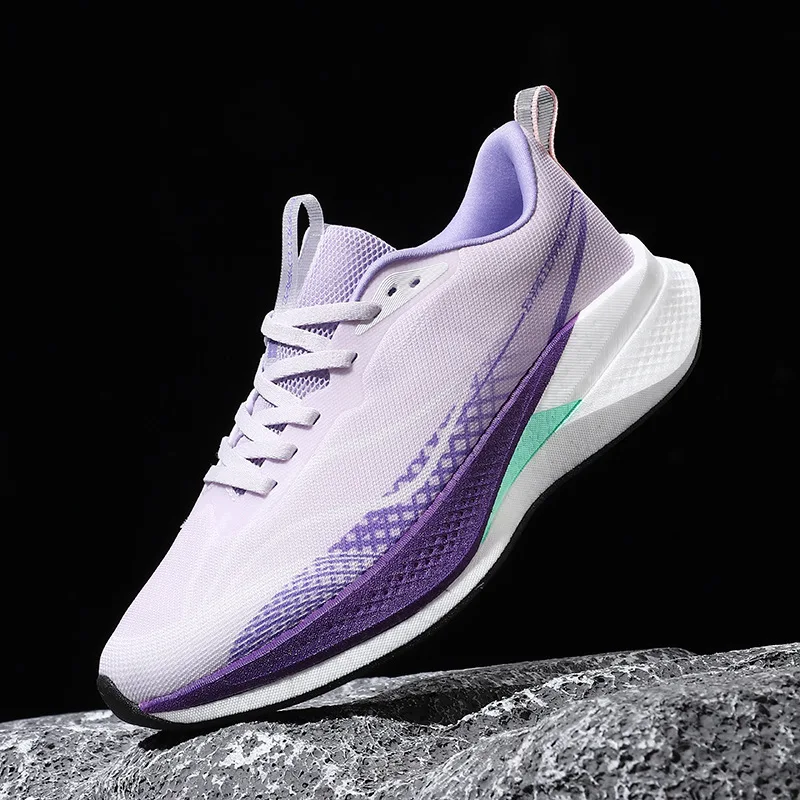 Red Rabbit9proLightweight carbon plate running shoes with popcorn midsole for breathability and cushioning Boys' and girls' raci