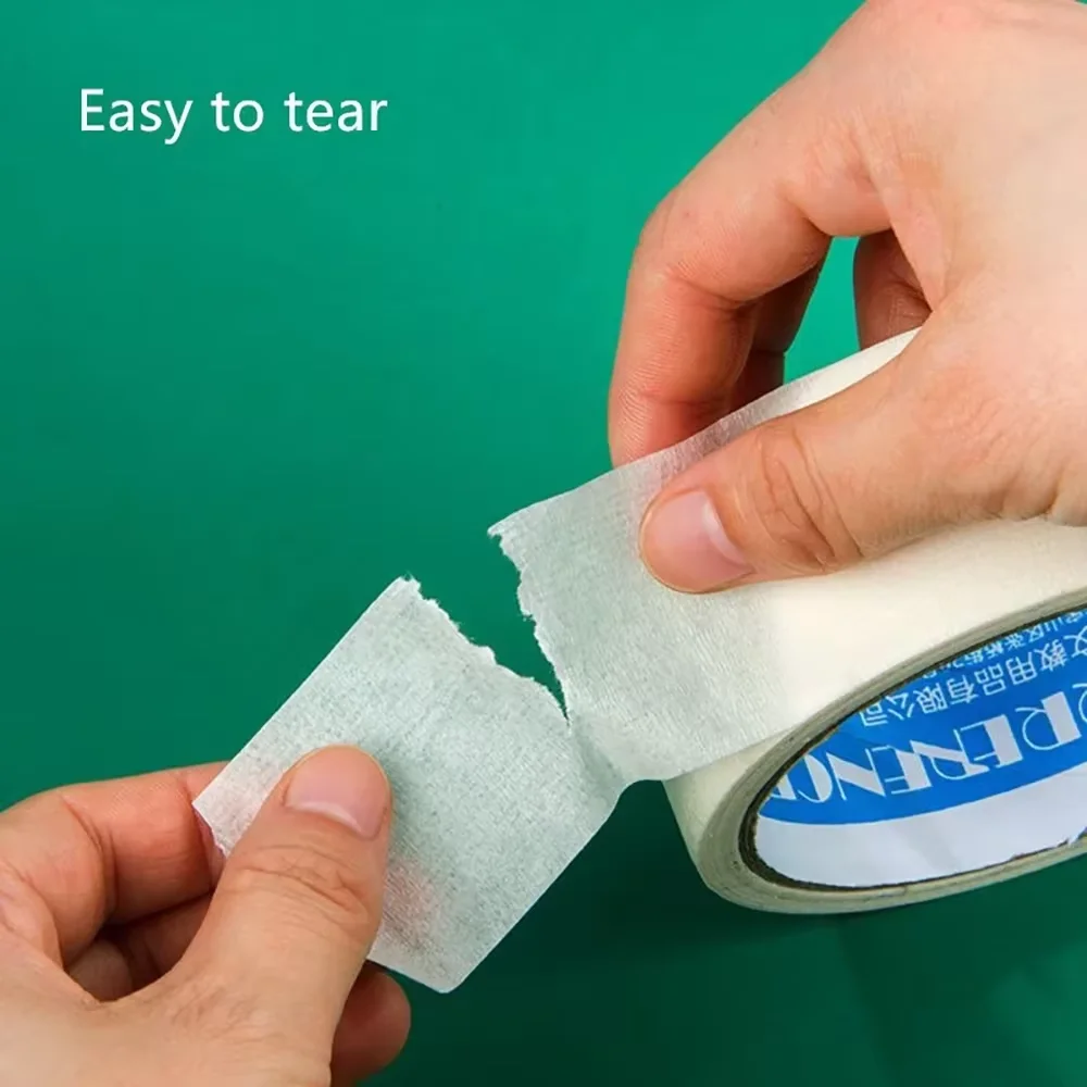 1Pcs 12M White Masking Tape Writable Self Adhesive Waterproof Sealing for Art Painting Car DIY School Supplies image 5