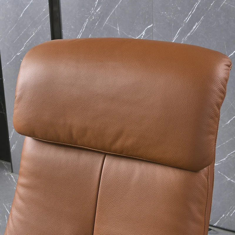 غرفة المعيشة كبار السن قوة واحدة صالة جلدية كرسي دوار رفع هزاز تدليك كرسي أريكة كرسي #3