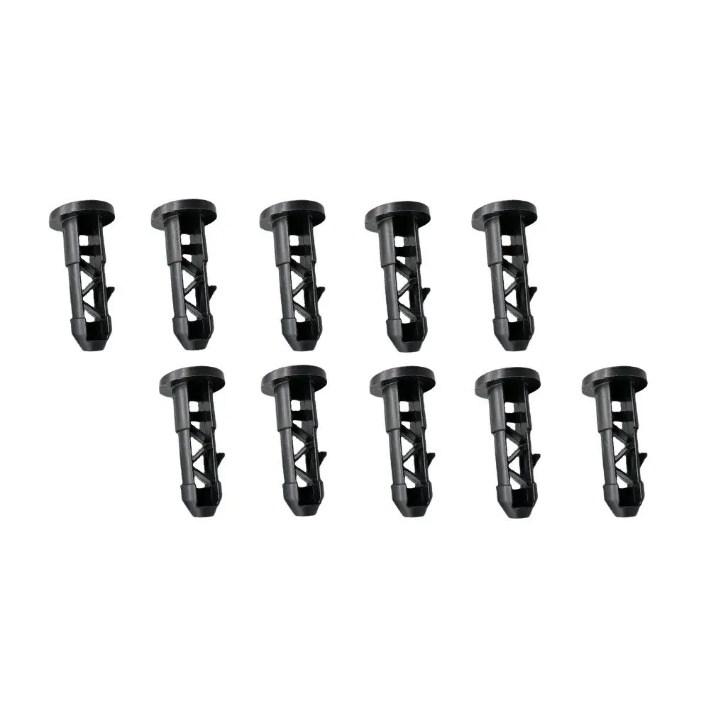 

10pcs Nylon Latches For Bin Cover Heavy Duty Plastic Trash Can Lid Plugs Dustbin Fittings Link Bolts Trashcan Accessories