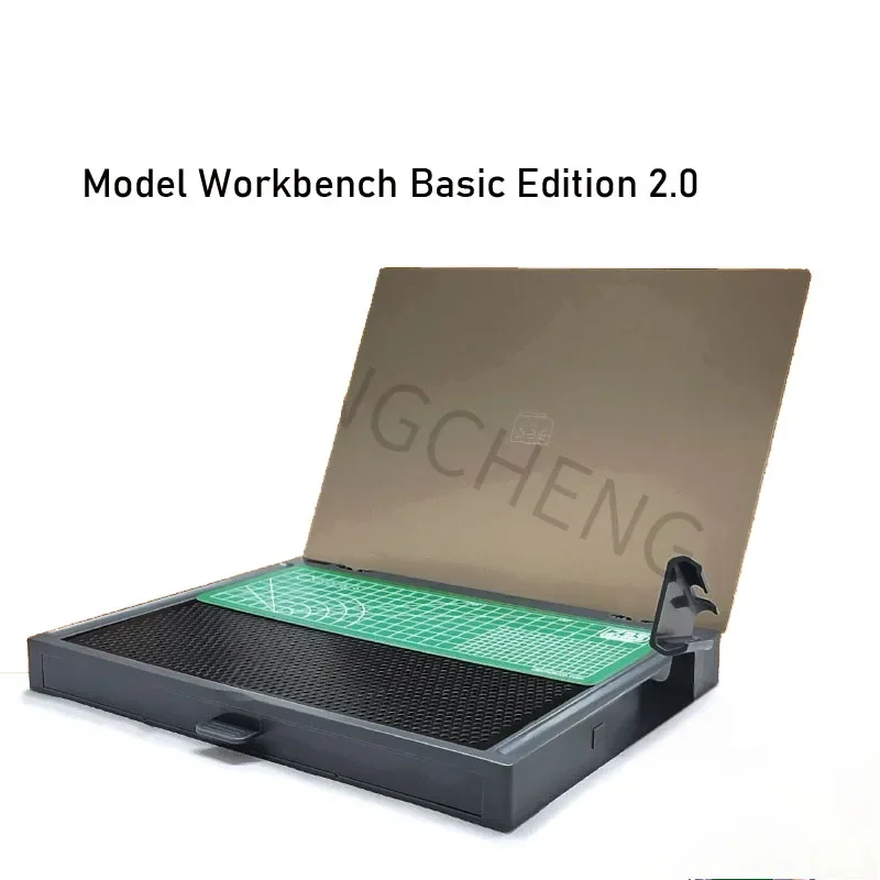 PMKJ018 Model-Making Workbench Unit (Features LED light, magnifier, cutting/grinding, and dust extraction functions)