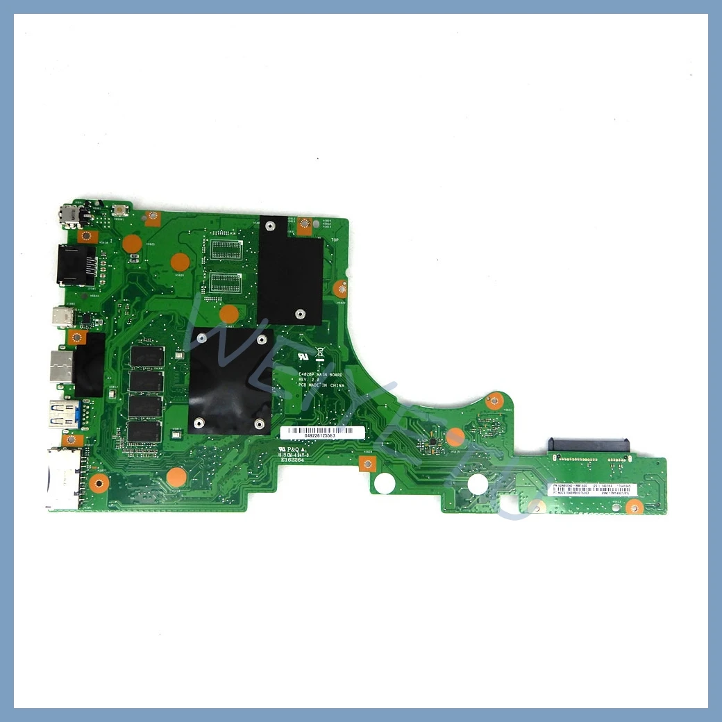 E402BA Mainboard For ASUS L402BA X402BP F402BA E402BP F402BP L402BP X402BA Laptop Motherboard 4GB 8GB-RAM E2-9000 A9-9420 CPU