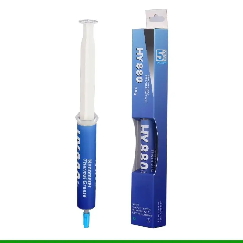 

Проводящая силиконовая смазка 30г У55К для применений теплоотвода настольного ПК ноутбука