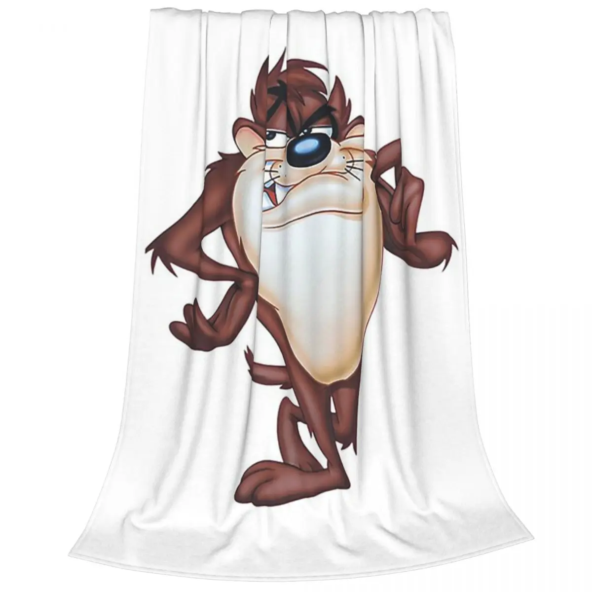 Cartoon Tasmanian Devil Comic Blanket Fleece Super Soft Sofa Throw Blankets For Couch Bedding Travel Throws Bedspread Quilt