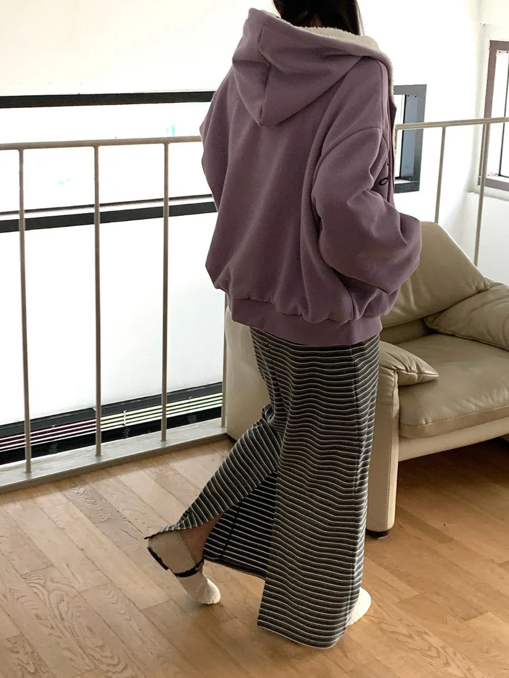 

Gagarich ретро цветная контрастная полосатая юбка с разрезом женская весенняя эластичная талия выпрямление универсальные прямые длинные юбки