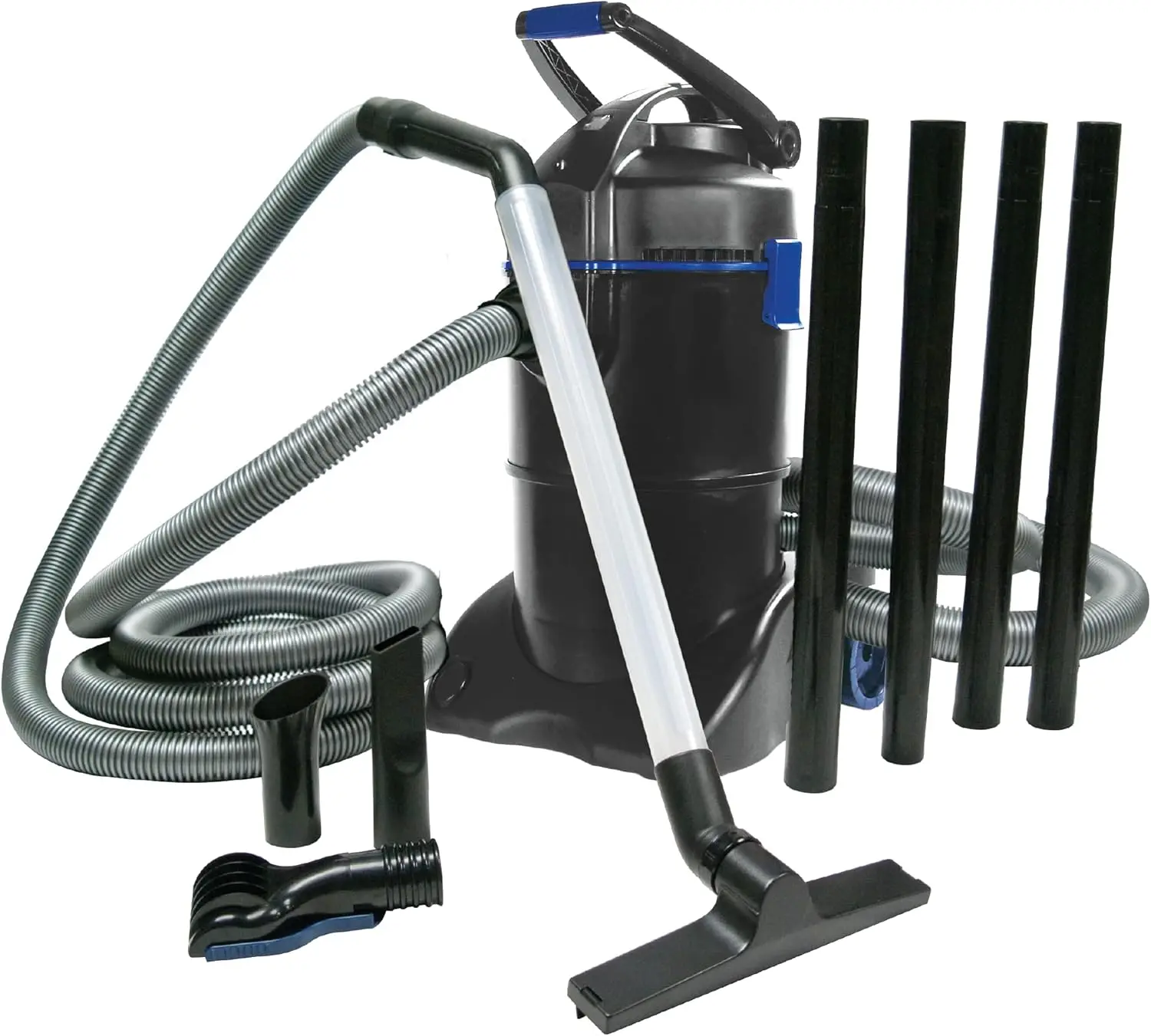 

ClearVac Pond Vacuum, Powerful Motor Quickly Removes Sludge & Debris, Dual Reservoir for Nonstop Use