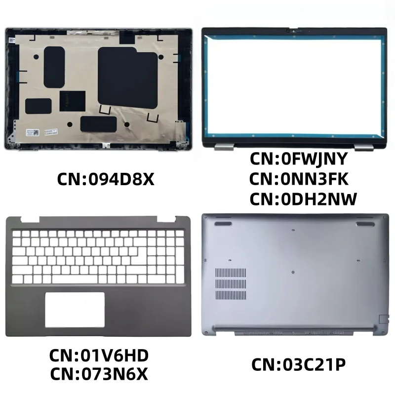 

Новинка для DELL atitude 5520 E5520, задняя крышка ЖК-дисплея, верхняя часть корпуса/подставка для рук/нижняя крышка/корпус ABCD 094D8X 0FWJNY 01V6HD 03C21P
