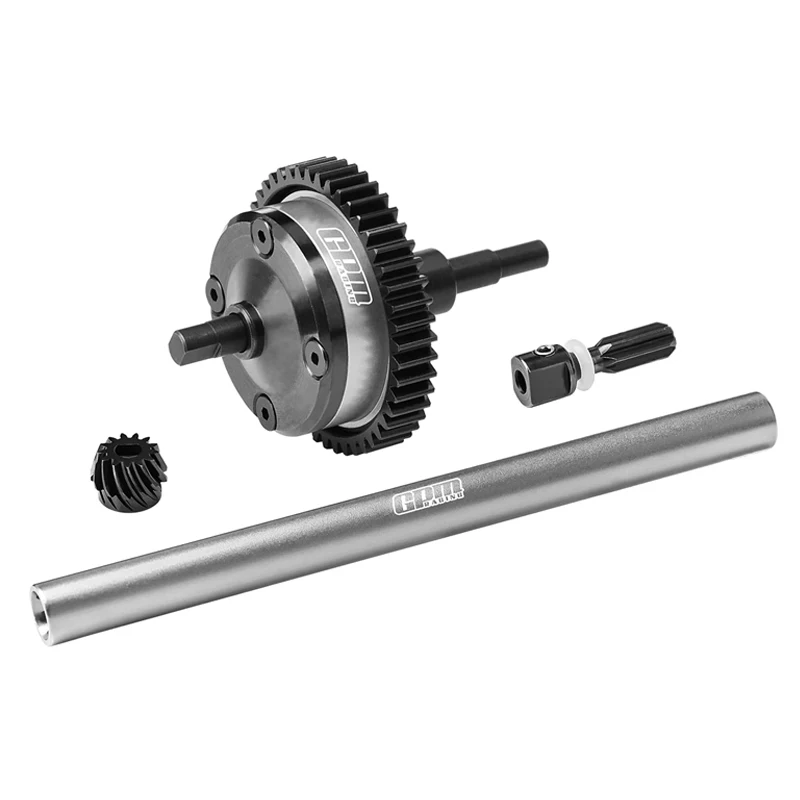 GPM voor TRAXXAS Mini Maxx 107154 -1 RC Auto Metaallegering Staal Middendifferentieel 10760 10760R Middenaandrijfas 10757X