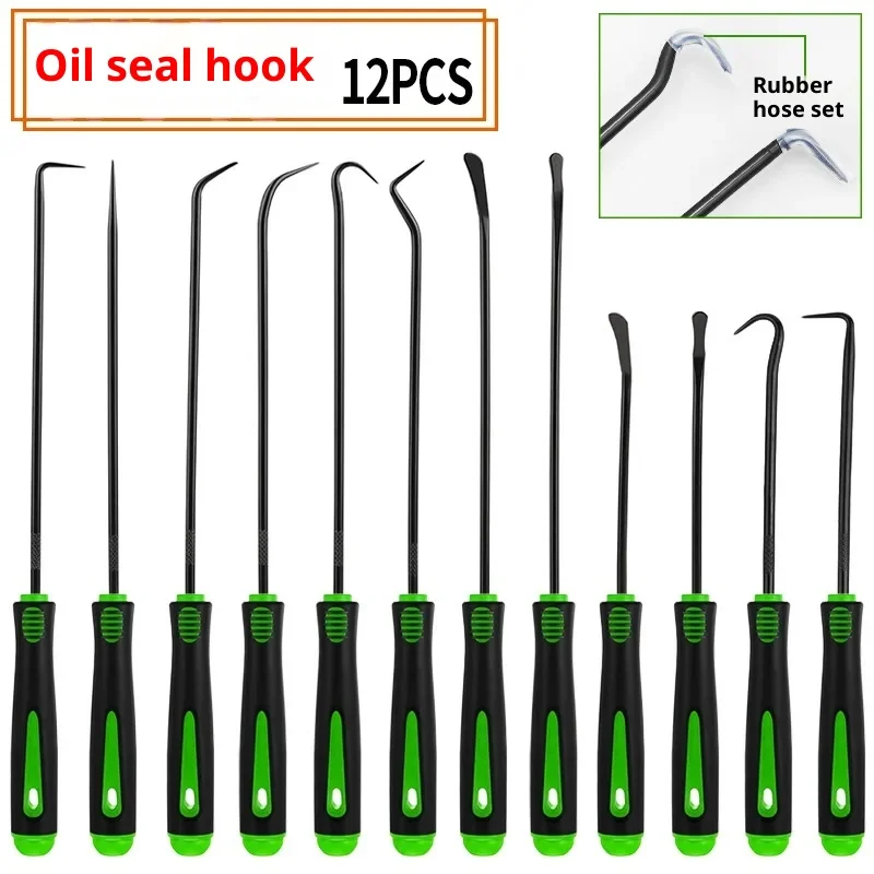 

4-12 Pcs Precision Car Oil Seal Screwdriver Set O-Ring Gasket Puller Removal Tool Pick Hook Durable Tool 2030