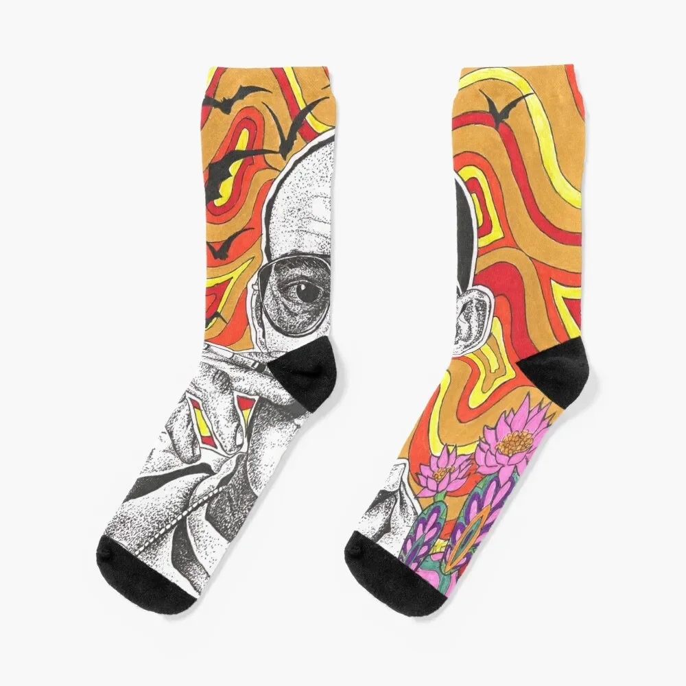 Fear and Loathing in Las Vegas Socks snow Lots Men Socks Luxury Brand Women's