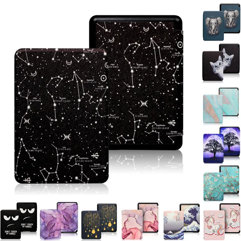 Cute Magnetic Case For 6 Inch Kindle C2V2L3 2022 11th Generation 6.8\'\' Paperwhite 2021 M2L3EK Paperwhite 11th 10th 7th 6th Cover