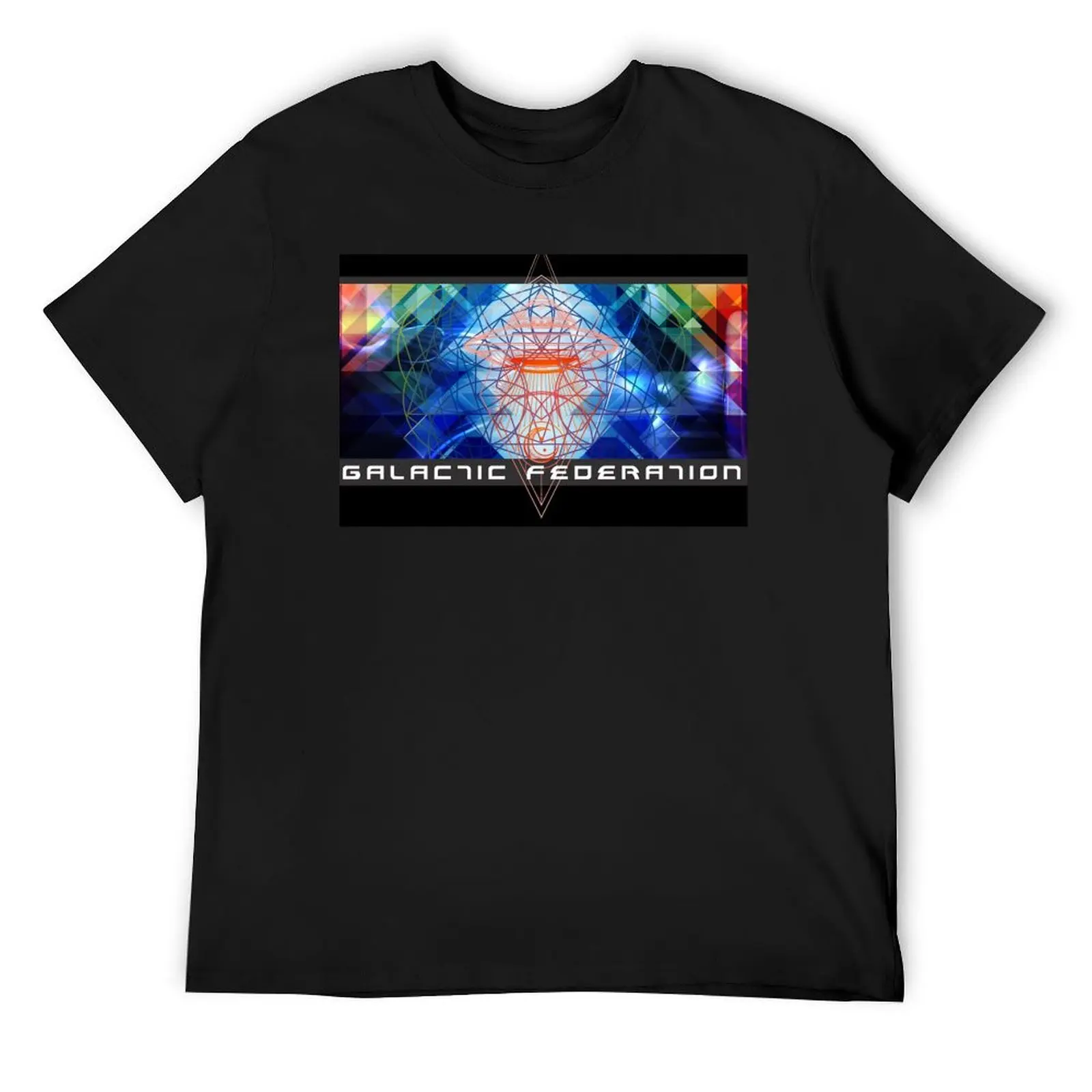 Galactic Federation of Light - Sananda T-Shirt vintage rapper graphic tees designer shirts mens clothing