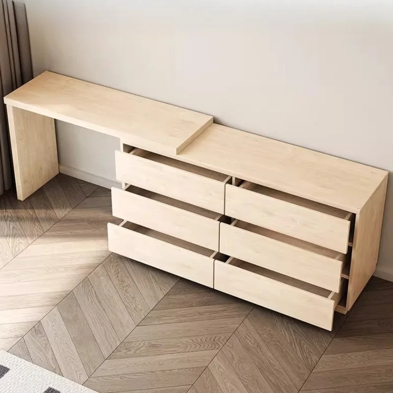 Hardwood Compact Vanity Desk Simple Decorations Compact Corner Vanity Desk Standing Essentials Muebles De Dormitorio Furniture