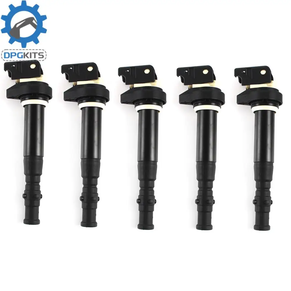 

5pcs Ignition Coils 12137841556 For 2006-2010 BMW M5 M6 5.0L V10 E60 E63 E64 Car Replacement Parts With 3 Months Warranty